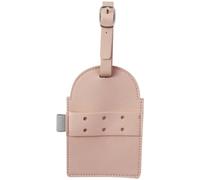 NEIQIUWING Porte-thé de golf en cuir PU avec clip ceinture Rose 13 x 9 x 1 cm