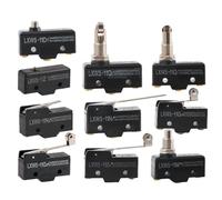 NEIQIUWING Pour 1 interrupteur momentané à piston de pression LXW5-11M AC 380 V CC 220 V 10 A