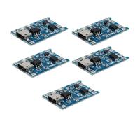 NEIQIUWING Pour 5 modules de carte de charge au lithium avec batterie de protection, USB 5 V 1 A