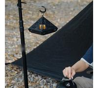 NEIQIUWING Pour abat-jour pyramidal, boîtier de lampe avec crochet et coque inférieure