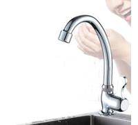 NEIQIUWING Pour bassin de cuisine vertical en plastique et acier, raccord d'eau froide simple