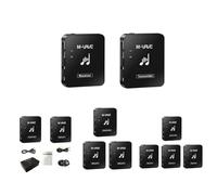 NEIQIUWING Pour écouteurs intra-auriculaires sans fil 2,4 GHz, émetteur/récepteur rechargeable