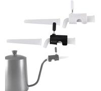 NEIQIUWING Pour machines à café, cafetières à filtre, bouilloire avec col de cygne, bouilloire goutte à goutte, vanne de régulation du débit