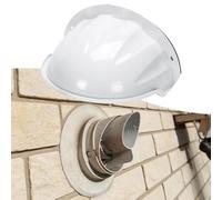 NEIQIUWING Protection anti-pluie pour tuyau de cheminée Vaillant, idéal pour Glowworm et Worcester