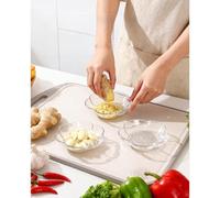 NEIQIUWING Râpe transparente : moulin à ail manuel pour sauces, sauces et plus encore