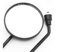 NEIQIUWING Rétroviseur de vélo M8, rétroviseur extérieur convexe grand angle pour vélo électrique, diamètre du guidon de 8 mm, montage à gauche ou à droite, objectif en verre