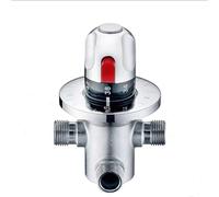 NEIQIUWING Robinet mélangeur thermostatique en laiton, vanne de régulation de température domestique