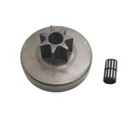 NEIQIUWING Roue d'entraînement de rechange .325" 7 dents pour tronçonneuse Stihl 028 028AV 028WB, compatible avec la pièce #1118 640 2001, kit d'engrenage de voie robuste