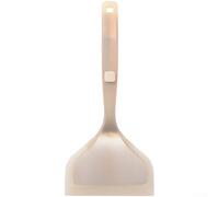NEIQIUWING Spatule en silicone résistante à la chaleur jusqu'à 260 °C avec noyau en acier inoxydable, ergonomique pour poignée antidérapante, large spatule pour omelettes et plats de poêle, passe au