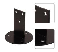 NEIQIUWING Support de main courante, rampe d'escalier, support mural, main courante, balustrade, tige de serpillère, solide