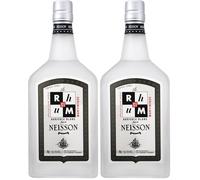 NEISSON - Le Rhum par Neisson - Rhum Blanc Agricole - Origine : France/Martinique - Notes de Canne à Sucre & Réglisse - 52,5% Alcool - 70 cl (Lot de 2)