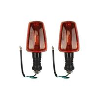 Neixlyi clignotants moto Feu de direction en plastique pour moto, clignotant pour signaux lumineux ambre pour avant et pour arrière, pour Yamaha XJR1200 XJR400 SRX250 SRX600 XJR1300 FZR250/400(1pair)