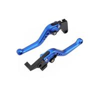 Neixlyi Levier d'embrayage réglable Leviers de frein pour avant et arrière pour Piaggio pour NRG POWER DD MEDLEY 125 pour Gilera pour Runner 200(Bleu)