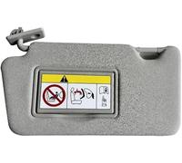 Neixlyi Pare-Soleil de Rechange avec Miroir Maquillage pour Nissan pour Versa 2015-2019, pièces intérieures Voiture(Left)