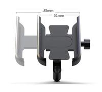 Neixlyi Support de Navigation pour Moto Accessoires pour Moto Support de Navigation téléphone Portable Guidon pour Afrique pour Twin CRF1000L(A Handlebar Silver)