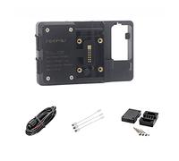 Neixlyi Support de Navigation pour Moto Support de Navigation pour téléphone Moto, Port Chargement sans Fil, pour Yamaha,pour NMAX 125,pour 155,pour Xmax,pour 300(22mm Wireless Charge)