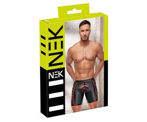 NEK 21332101721 Shorts Noir Rouge L