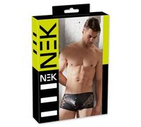 Nek Homme Pants-21322901701 Short avec La ages Pressions M, Noir, M EU