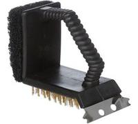 Neka - Brosse de Nettoyage 3 en 1 "Grille de Barbecue" 12cm Noir Noir G