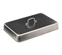 Neka – Cloche pour plancha rectangulaire en acier 43 cm gris
