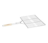 Neka - Grille barbecue double - 30 x 40 cm - Métal Métallique G