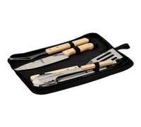 Neka - Mallette de Barbecue "4 Ustensiles" 38cm Noir Noir G