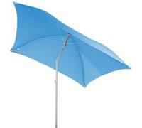 Parasol De Plage Carré Hélenie - L. 171 X L. 171 Cm - Bleu Clair Bleu