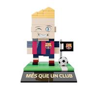 Neko Brands LICENCIA Oficial FC Barcelona Jugador Con partes intercambiables. Set de Construcción Con 210 piezas. Regalo Para Niños y Niñas de 7 Años o Más.