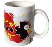 NEKO Prod Mug The Crow Neko - En céramique - Hauteur 9 cm - Diamètre 8.5 cm BLANC G