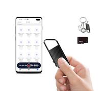 NekSide Enregistreur Vocal Mobile 64 Go avec Reconnaissance vocale - Enregistreur Mobile avec DSP5.0 OTG - 6000 h - Enregistreur Vocal - Mini enregistreur Vocal pour réunion, Interview, Cours