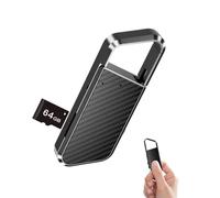 NekSide Mini enregistreur Vocal 64 Go, enregistreur Audio HD avec DSP3.0 Anti-Bruit, dictaphone enregistreur Vocal, Voice Recorder OTG, 1600H mémoire pour Cours/interviews/réunions