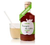 Nektar | Vinaigre de Cidre Bio | Non Pasteurisé, Non Filtré, Avec sa Mère | Digestion, Glycémie, Perte de Poids | Spécial Cure | 500 ml | Fabriqué artisanalement en Normandie