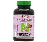 NEKTON Crested Gecko Strawberry Pleasure | Aliment complet spécialement conçu pour les geckos couronnés avec fraises | Fabriqué en Allemagne (100 g)