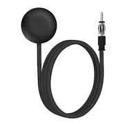 Nelawya Antenne radio FM universelle pour pare-brise de voiture avec fiche DIN 3 m Câble d'extension pour véhicule voiture camion SUV Radio stéréo