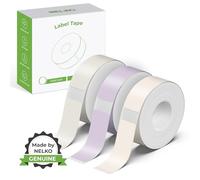 NELKO Véritable ruban adhésif P21 pour étiqueteuse, papier d'impression d'étiquettes adapté, 14 x 40 mm
