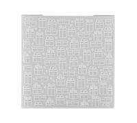 Nellie's Choice Classeur de Gaufrage 3D-Cadeaux 15 x 15 cm-Matériel pour Scrapbooking, Cartes, DIY et Bricolage, Gris