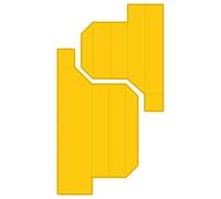 Nellie's Choice Matrice de Découpe Boîte Shadowbox - Boîte Cadeau avec Couvercle - 2 Pcs de 9,5 x 17 cm et 9,5 x 12,5 cm - Contenant Dragées - Cutting Dies pour Cadeaux de Noël, Anniversaire, Mariage