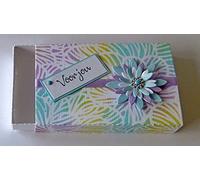 Nellie's Choice Matrice de Découpe Engrenage-Boîte Couvercle-19 Pcs de 9,2 x 6 x 1,1 cm- Contenant Dragées-Cutting Dies pour Cadeaux de Noël, Anniversaire, Mariage, Rose