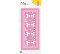 Nellie's Choice Matrice de Découpe Étoiles-2 Multi Frame 8,5 x 20,5 cm Matériel-Cutting Dies pour Scrapbooking Accessoires, Cartes et Décorations, Rose, 85x205mm