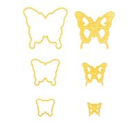 Nellie's Choice Matrice de Découpe Papillons - 3 Pcs de 6,3 x 5,9 cm - Scrapbooking Matériel - Cutting Dies pour Scrapbooking Accessoires, Cartes et Décorations