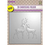 Nellie's Choice Pochoir pour embossage 3D 150 x 150 mm