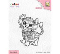 Nellie's Choice Tampon Clear Stamp Cutie Cheetah