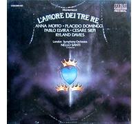 Nello Santi & London Symphony Orchestra / Anna Moffo / Placido Domingo / Pablo Elvira / Cesare Siepi / Ryland Davies / Elizabeth Bainbridge u.a. - Montemezzi: L'Amore dei tre Re (Gesamtaufnahme, italienisch) [Vinyl Schallplatte] [2 LP Box-Set]