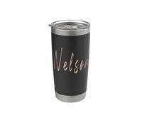 Nelson Canada Design vintage élégant Gobelet isotherme en acier inoxydable double paroi
