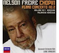 Nelson Freire Nelson Freire: Chopin - Piano Concerto No. 2/Ballade No. 4/.. (CD)