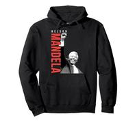 Nelson Mandela Raised Main droite Fist Clenched Mandela Day Sweat à Capuche