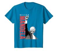 Nelson Mandela Raised Main droite Fist Clenched Mandela Day T-Shirt