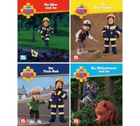 Nelson Mini-Bücher: 4er Feuerwehrmann Sam 25-28