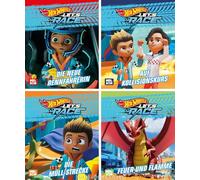 Nelson Mini-Bücher: 4er Hot Wheels 1-4: 4er Set