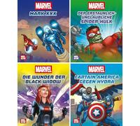 Nelson Mini-Bücher: 4er Marvel 5-8: 4 spannende Marvel-Abenteuer im Set